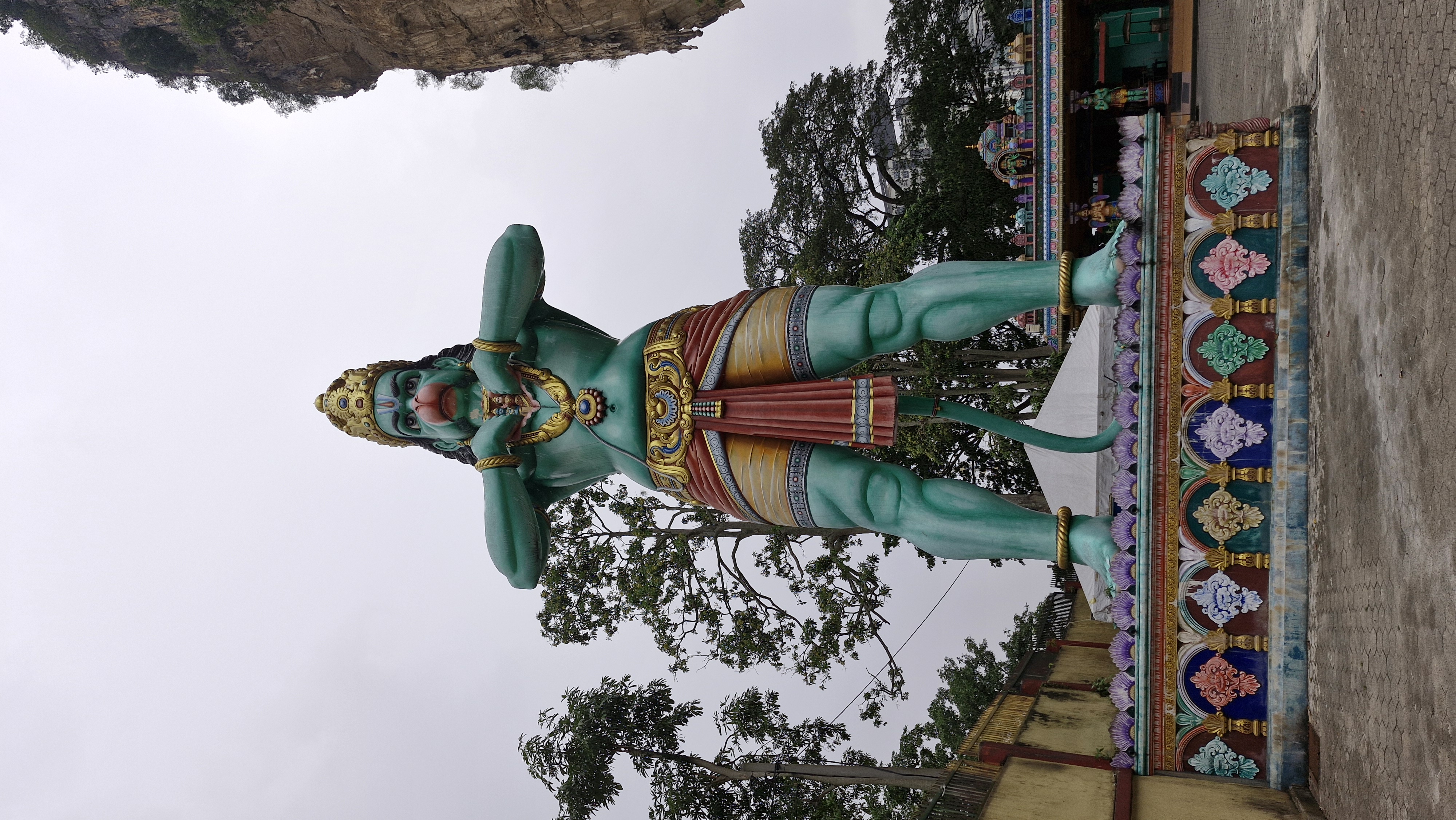 Hanuman Statue at Batu Caves