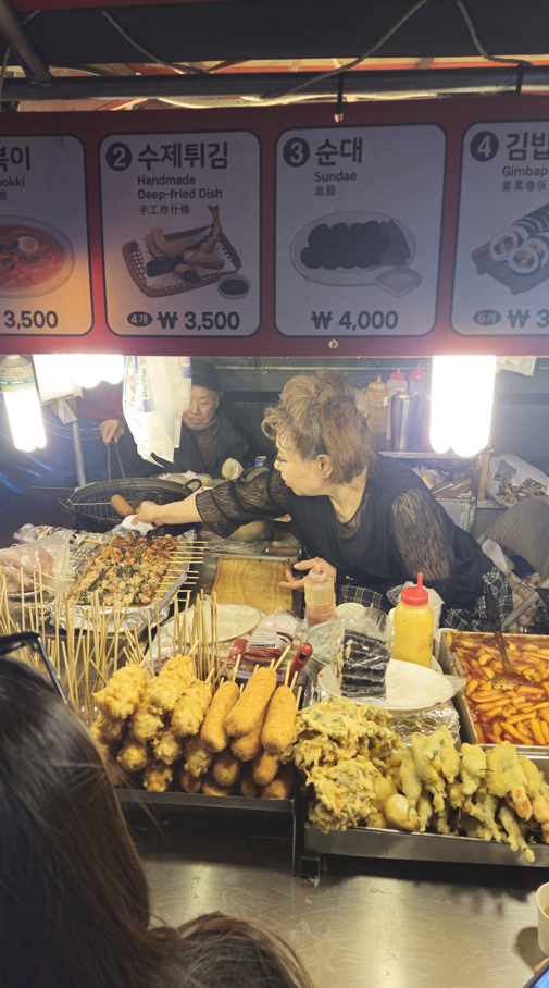 Korean street food